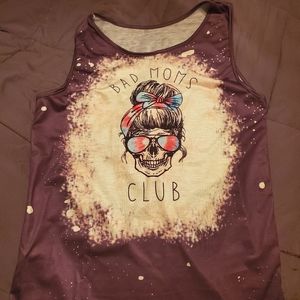NWOT Bad moms club tanktop